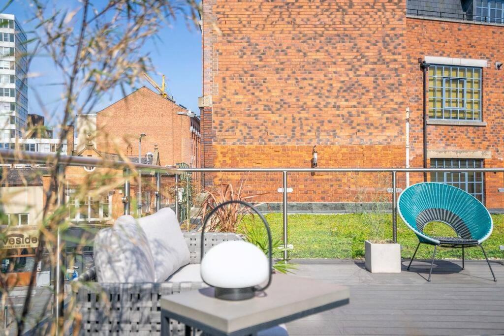 Chic City Centre Penthouse Leicester Exterior foto